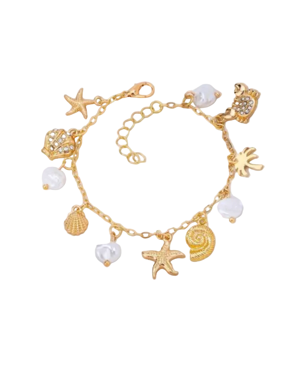 ocean life beach bracelet