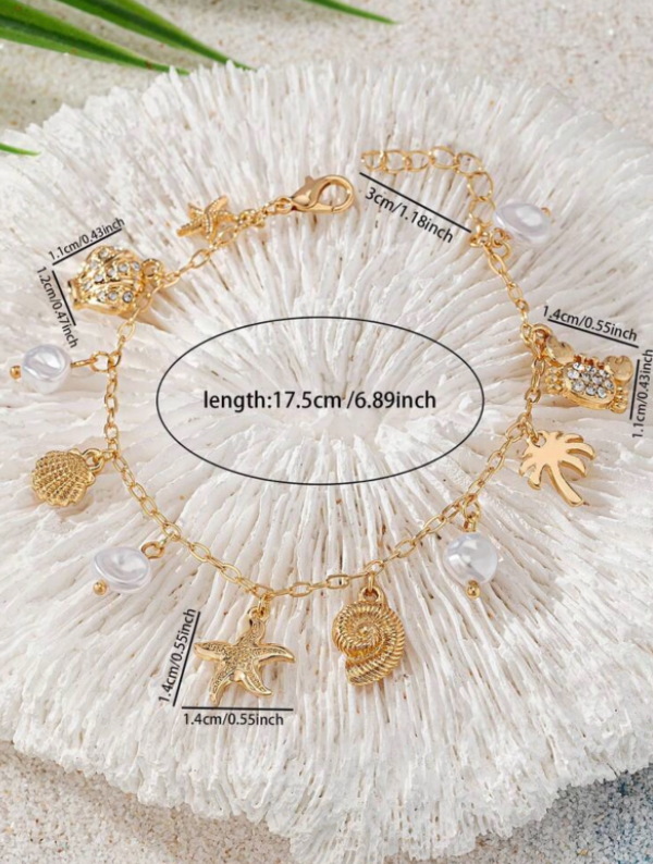 ocean life beach bracelet