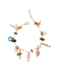 handmade boho ocean charm bracelet