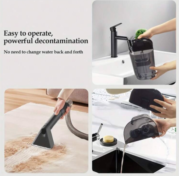 waterproof deep cleaning vacuum