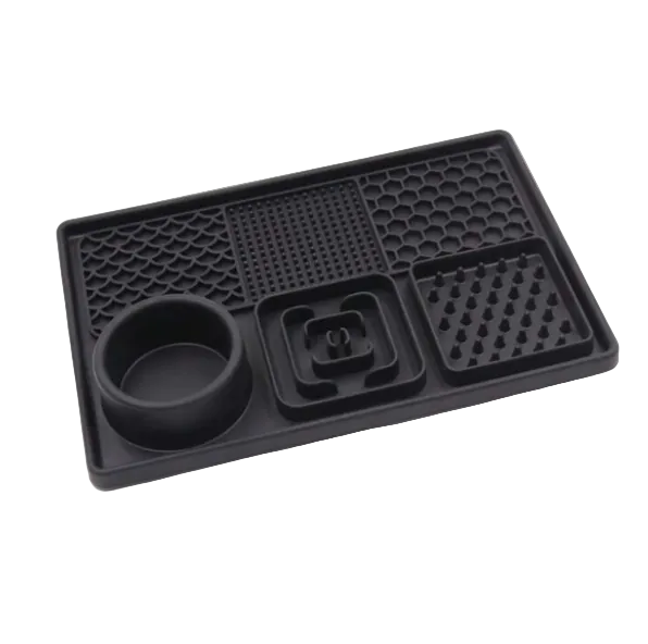 licking mat for pets with slow feeder